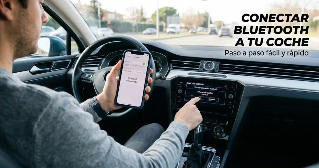 Cómo conectar el Bluetooth a tu coche paso a paso