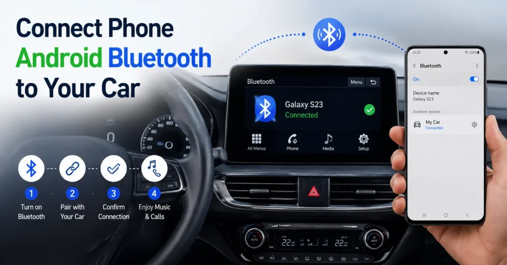 How to Connect Your Phone Bluetooth to Your Car