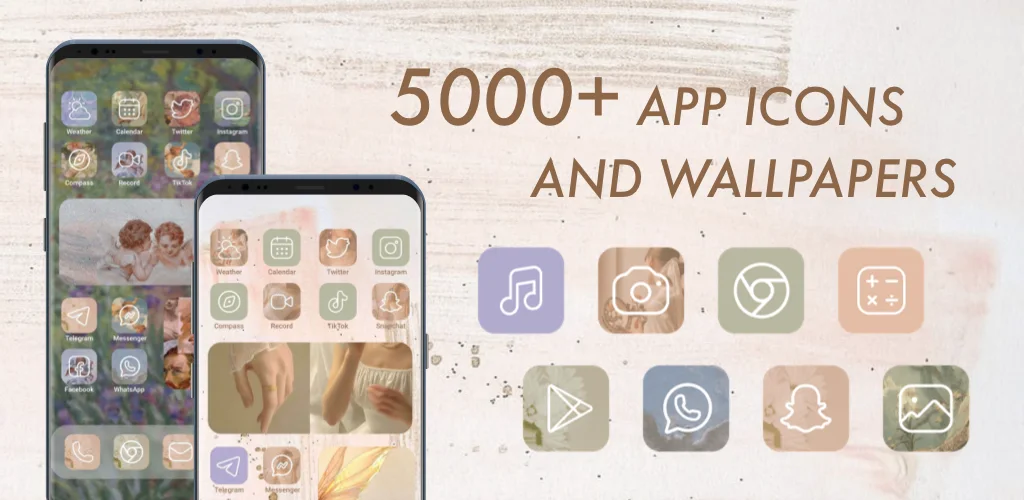 Themepack app custom home screen themes and icon pack showcase