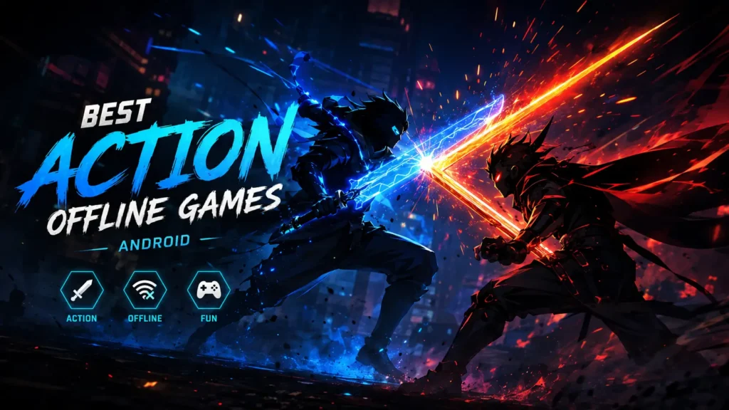 Action and combat offline Android games