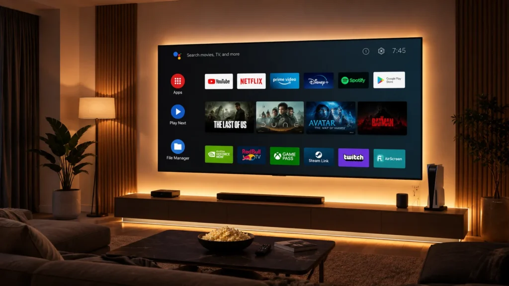 Las Mejores Aplicaciones para Android TV